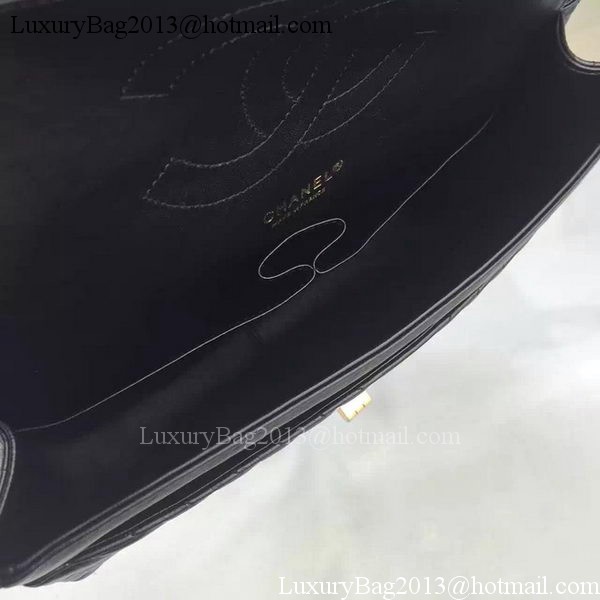 Chanel Classic Flap Bag Original Chevron Leather A90669 Black Chanel Classic Flap Bag Original Chevron Leather A90669 Black