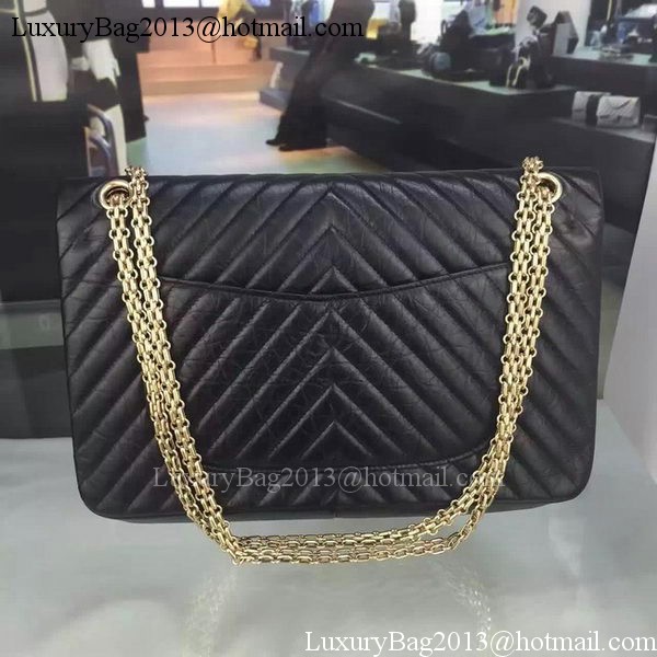 Chanel Classic Flap Bag Original Chevron Leather A90669 Black Chanel Classic Flap Bag Original Chevron Leather A90669 Black