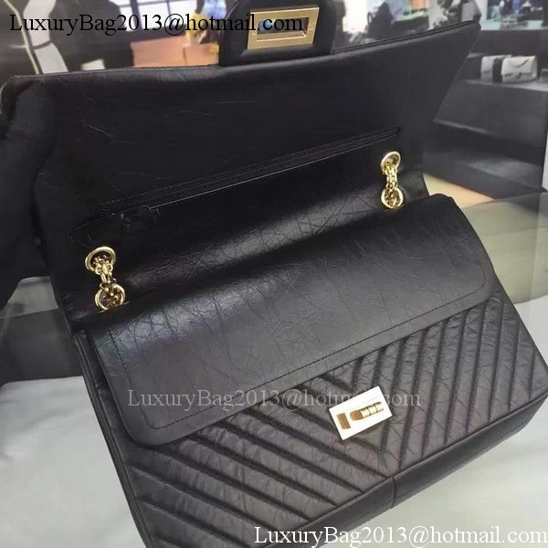 Chanel Classic Flap Bag Original Chevron Leather A90669 Black Chanel Classic Flap Bag Original Chevron Leather A90669 Black