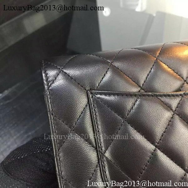 Chanel WOC mini Flap Bag Black Sheepskin A5373 Gold Chanel WOC mini Flap Bag Black Sheepskin A5373 Gold