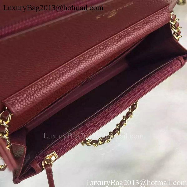 Chanel mini Flap Bag Cannage Pattern A8373 Burgundy Chanel mini Flap Bag Cannage Pattern A8373 Burgundy