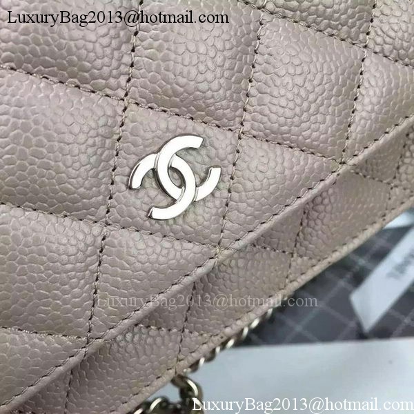 Chanel mini Flap Bag Cannage Pattern A8373 Grey Chanel mini Flap Bag Cannage Pattern A8373 Grey