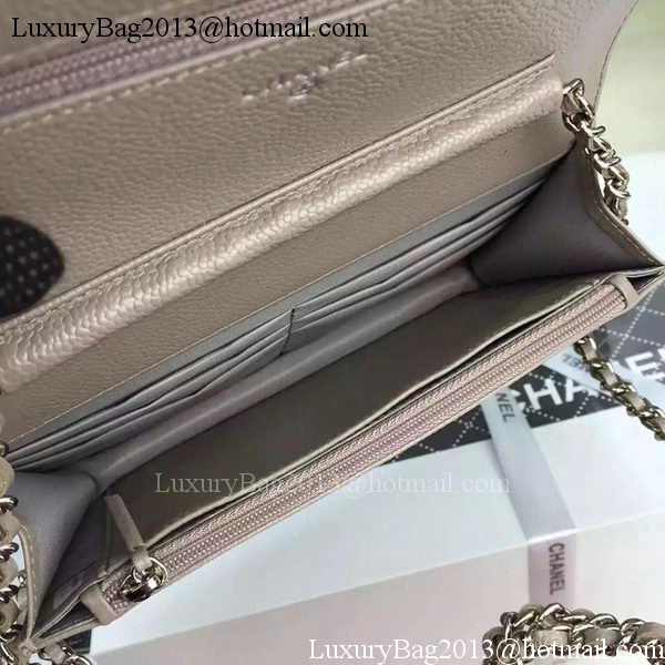 Chanel mini Flap Bag Cannage Pattern A8373 Grey Chanel mini Flap Bag Cannage Pattern A8373 Grey