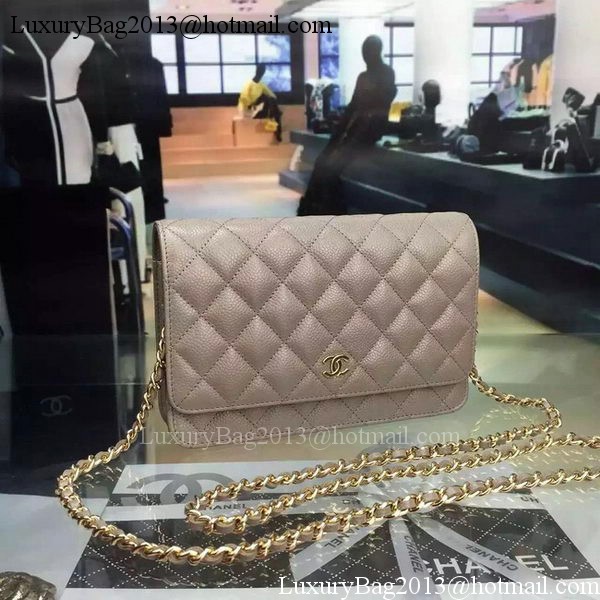 Chanel mini Flap Bag Cannage Pattern A8373 Grey Chanel mini Flap Bag Cannage Pattern A8373 Grey