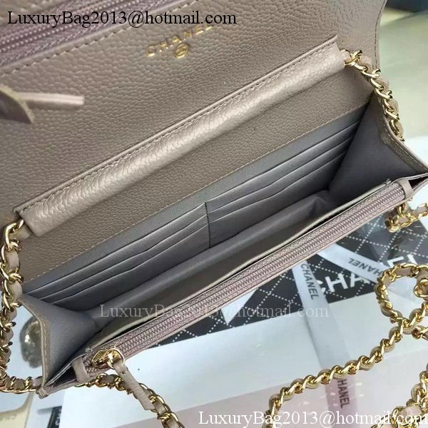 Chanel mini Flap Bag Cannage Pattern A8373 Grey Chanel mini Flap Bag Cannage Pattern A8373 Grey