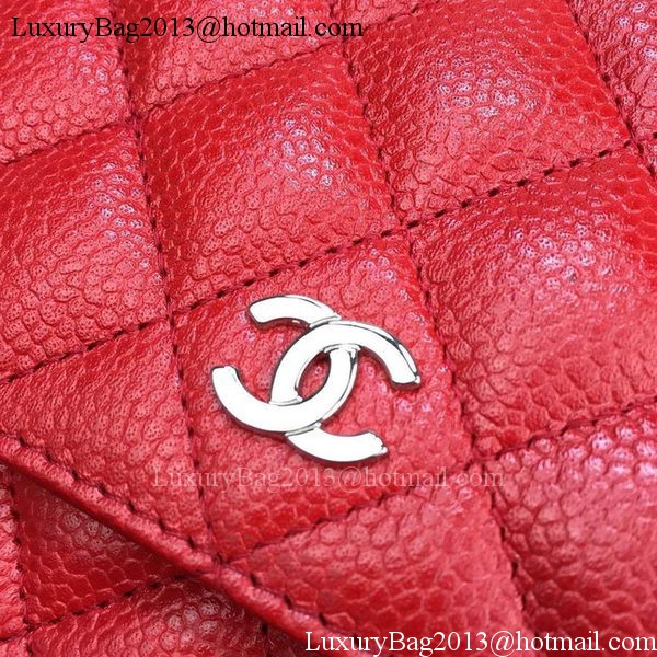 Chanel mini Flap Bag Cannage Pattern A8373 Red Chanel mini Flap Bag Cannage Pattern A8373 Red