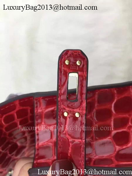 Hermes MINI Kelly 22cm Tote Bag Croco Leather KL22 Burgundy Hermes MINI Kelly 22cm Tote Bag Croco Leather KL22 Burgundy