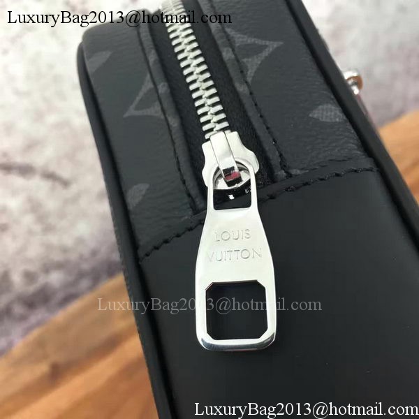 Louis Vuitton Monogram Eclipse Canvas KASAI CLUTCH M41664 Louis Vuitton Monogram Eclipse Canvas KASAI CLUTCH M41664