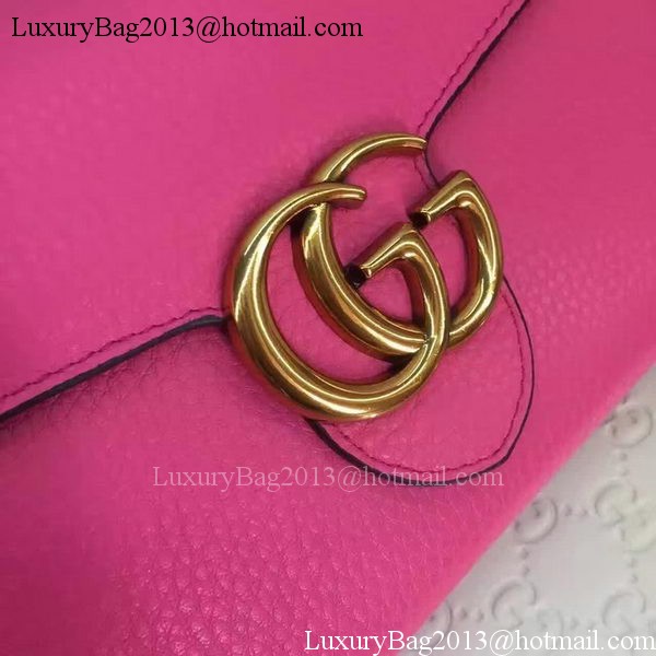Gucci GG Marmont Leather mini Chain Bag 401232 Rose Gucci GG Marmont Leather mini Chain Bag 401232 Rose
