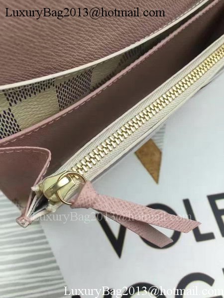 Louis Vuitton Damier Azur Canvas Emilie Wallet N60696 Louis Vuitton Damier Azur Canvas Emilie Wallet N60696