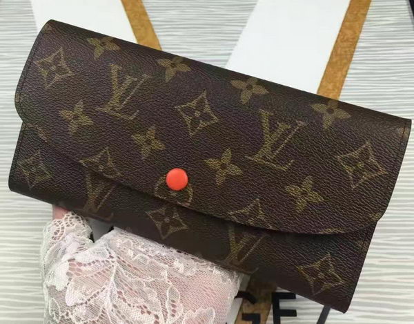 Louis Vuitton Monogram Canvas Emilie Wallet M60696 Orange
