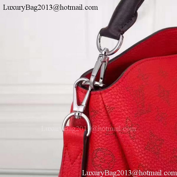 Louis Vuitton Calfskin Leather Babylone PM M50031 Red Louis Vuitton Calfskin Leather Babylone PM M50031 Red