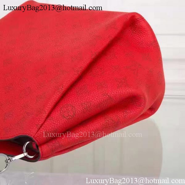 Louis Vuitton Calfskin Leather Babylone PM M50031 Red Louis Vuitton Calfskin Leather Babylone PM M50031 Red