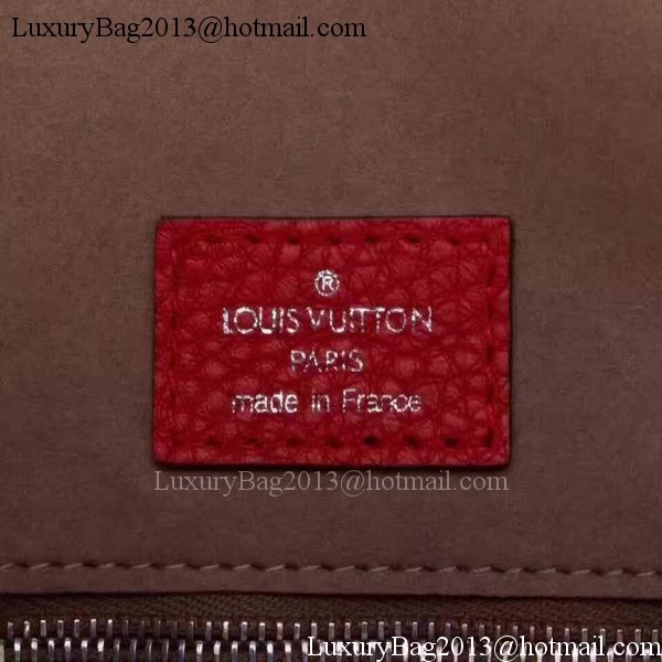 Louis Vuitton Mahina Leather BABYLONE CHAIN BB Bag M51223 Red Louis Vuitton Mahina Leather BABYLONE CHAIN BB Bag M51223 Red