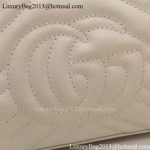 Gucci GG Marmont Matelasse Shoulder Bag 447632 OffWhite Gucci GG Marmont Matelasse Shoulder Bag 447632 OffWhite