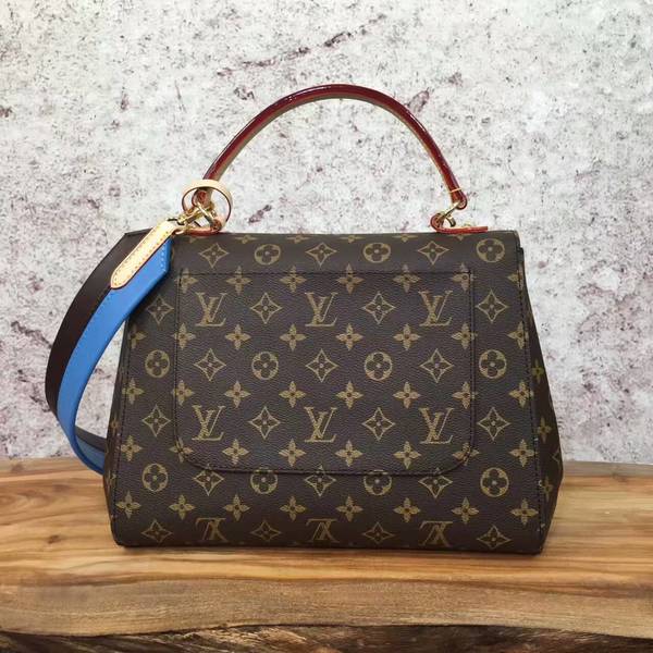 Louis Vuitton Monogram Canvas CLUNY Bag M42735 Blue Louis Vuitton Monogram Canvas CLUNY Bag M42735 Blue