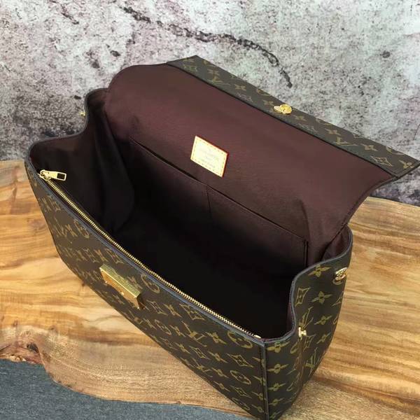 Louis Vuitton Monogram Canvas CLUNY Bag M42735 Blue Louis Vuitton Monogram Canvas CLUNY Bag M42735 Blue