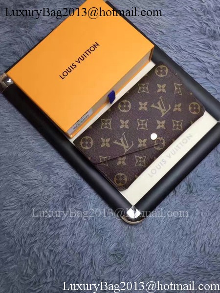 Louis Vuitton Monogram Canvas JEANNE WALLET M62155 Rose Louis Vuitton Monogram Canvas JEANNE WALLET M62155 Rose