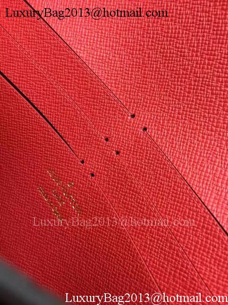 Louis Vuitton Monogram Canvas JEANNE WALLET M62155 Rose Louis Vuitton Monogram Canvas JEANNE WALLET M62155 Rose