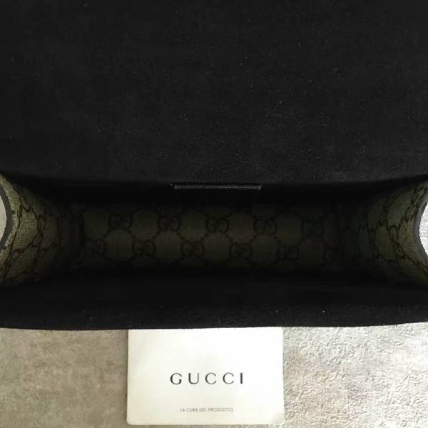 Gucci Mini Dionysus GG Canvas Shoulder Bag 421970 Black Gucci Mini Dionysus GG Canvas Shoulder Bag 421970 Black