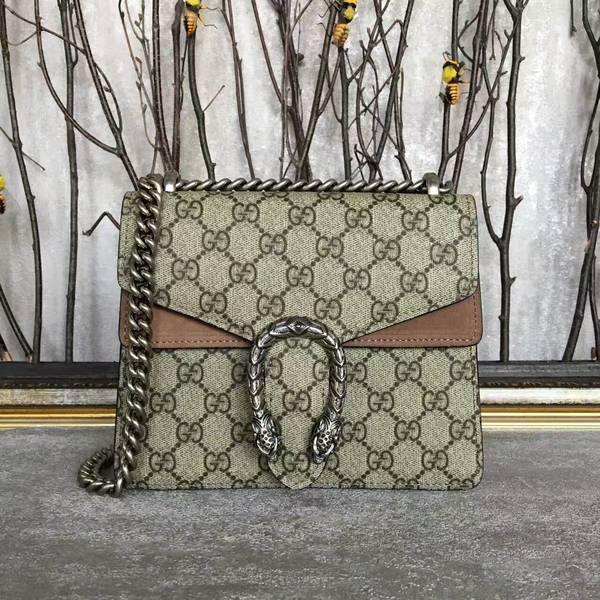 Gucci Mini Dionysus GG Canvas Shoulder Bag 421970 Camel Gucci Mini Dionysus GG Canvas Shoulder Bag 421970 Camel