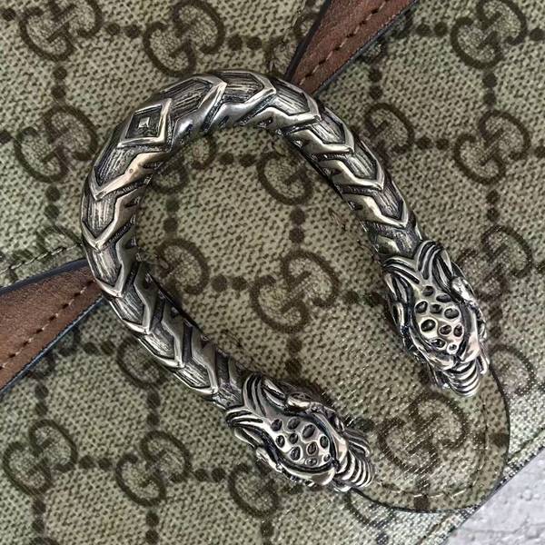 Gucci Mini Dionysus GG Canvas Shoulder Bag 421970 Camel Gucci Mini Dionysus GG Canvas Shoulder Bag 421970 Camel