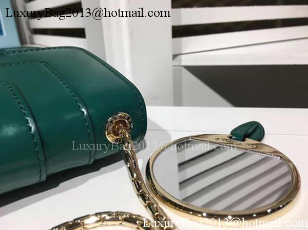 BVLGARI mini Shoulder Bag Calfskin Leather BG2283 Green BVLGARI mini Shoulder Bag Calfskin Leather BG2283 Green