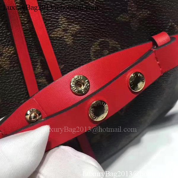 Louis Vuitton Monogram Canvas NEONOE M44022 Red Louis Vuitton Monogram Canvas NEONOE M44022 Red