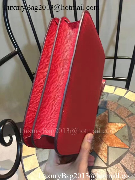 Hermes Constance Bag Calfskin Leather H9978 Red Hermes Constance Bag Calfskin Leather H9978 Red