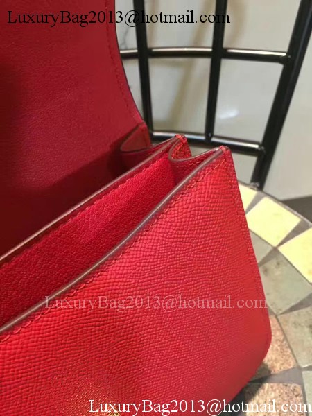 Hermes Constance Bag Calfskin Leather H9978 Red Hermes Constance Bag Calfskin Leather H9978 Red