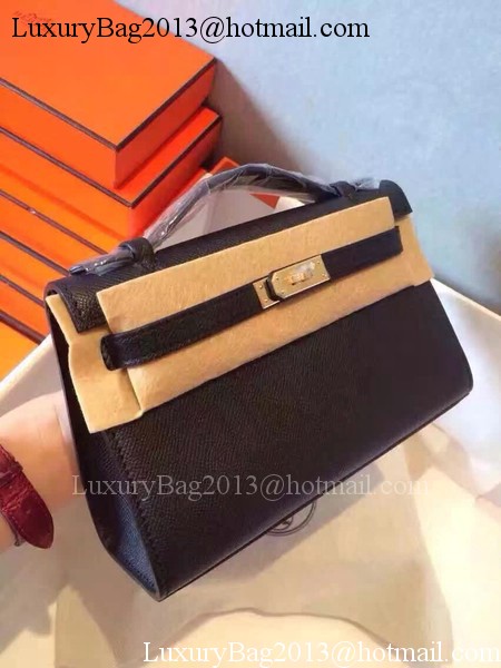 Hermes Kelly 22cm Tote Bag Original Leather KL22 Black Hermes Kelly 22cm Tote Bag Original Leather KL22 Black