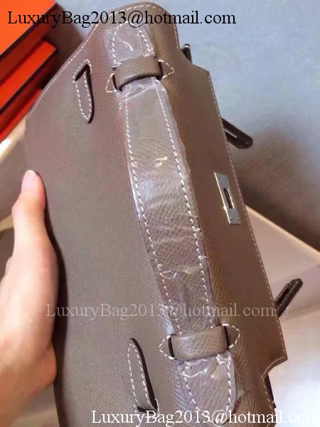 Hermes Kelly 22cm Tote Bag Original Leather KL22 Grey Hermes Kelly 22cm Tote Bag Original Leather KL22 Grey