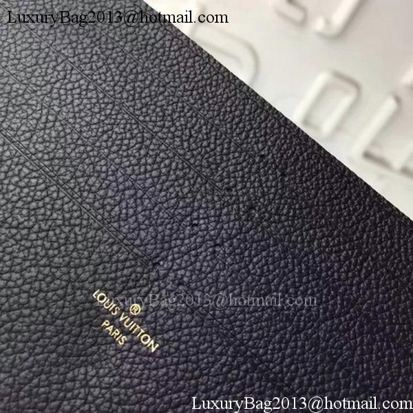 Louis Vuitton Monogram Empreinte POCHETTE FELICIE M64065 Black Louis Vuitton Monogram Empreinte POCHETTE FELICIE M64065 Black
