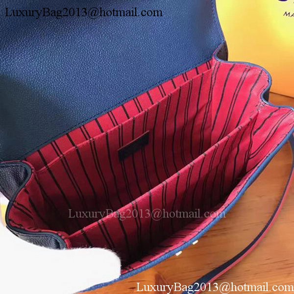 Louis Vuitton Monogram Empreinte POCHETTE METIS M41488 Blue Louis Vuitton Monogram Empreinte POCHETTE METIS M41488 Blue