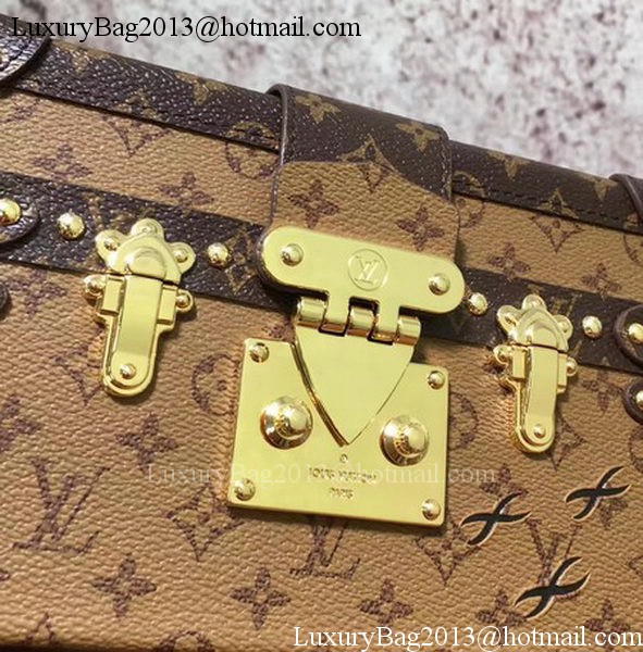 Louis Vuitton Monogram Canvas PETITE MALLE M43117 Khaki Louis Vuitton Monogram Canvas PETITE MALLE M43117 Khaki