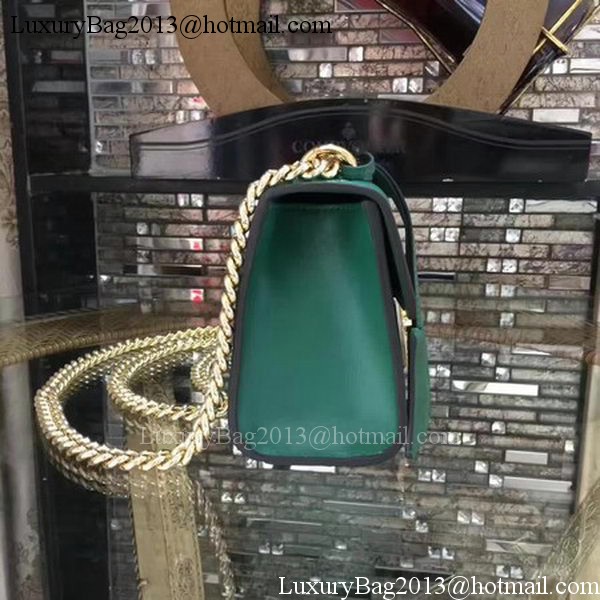 Gucci Padlock Gucci Signature Mini Shoulder Bag 409487 Green Gucci Padlock Gucci Signature Mini Shoulder Bag 409487 Green