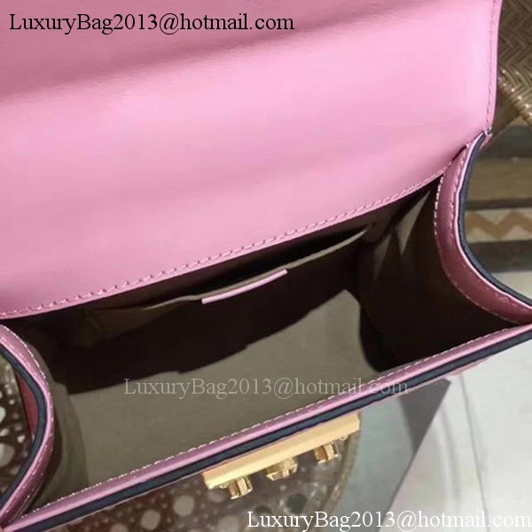 Gucci Padlock Gucci Signature Mini Shoulder Bag 409487 Pink Gucci Padlock Gucci Signature Mini Shoulder Bag 409487 Pink