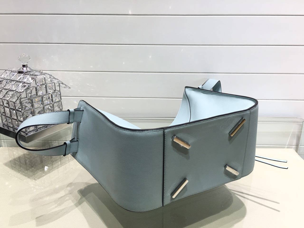 Loewe Hammock Mini Bag 1100 Light Blue Loewe Hammock Mini Bag 1100 Light Blue