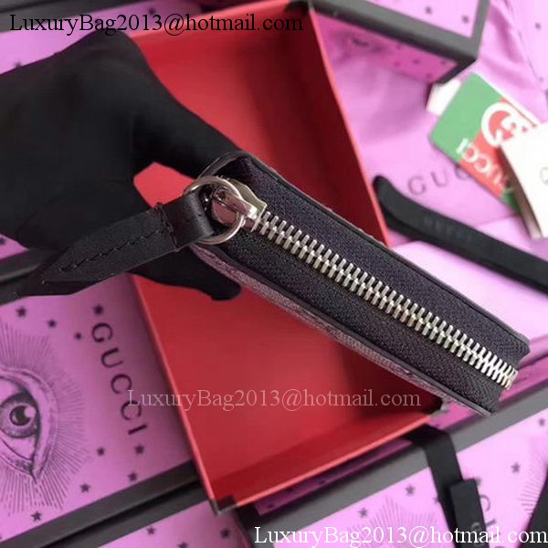 Gucci Bee Print GG Supreme Zip Around Wallet 451273 BEE Gucci Bee Print GG Supreme Zip Around Wallet 451273 BEE