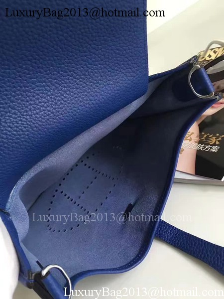 Hermes Evelyne 30cm Messenger Bag E3301 Blue Hermes Evelyne 30cm Messenger Bag E3301 Blue