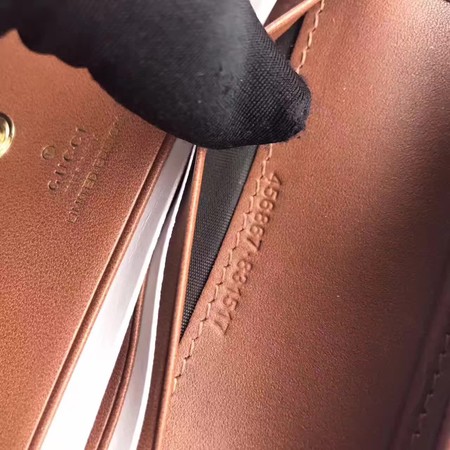 Gucci Limited Edition Card Case 456867 Brown Gucci Limited Edition Card Case 456867 Brown