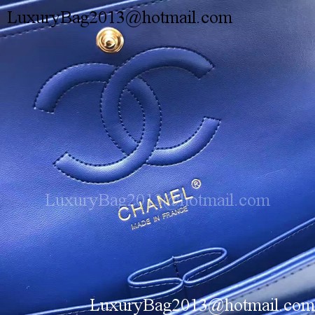 Chanel 2.55 Series Flap Bags Original Sheepskin A1112 Blue Chanel 2.55 Series Flap Bags Original Sheepskin A1112 Blue