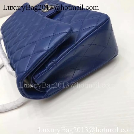 Chanel 2.55 Series Flap Bags Original Sheepskin A1112 Blue Chanel 2.55 Series Flap Bags Original Sheepskin A1112 Blue