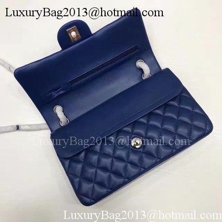 Chanel 2.55 Series Flap Bags Original Sheepskin A1112 Blue Chanel 2.55 Series Flap Bags Original Sheepskin A1112 Blue