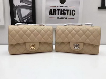 Chanel mini Classic Flap Bag Original Cannage Pattern A1116 Apricot Chanel mini Classic Flap Bag Original Cannage Pattern A1116 Apricot