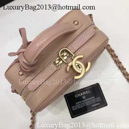 Chanel Cosmetic Bag Original Cannage Pattern A93341 Pink Chanel Cosmetic Bag Original Cannage Pattern A93341 Pink