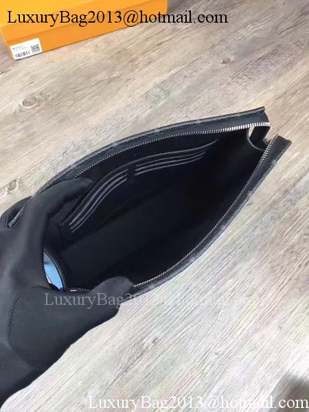 Louis Vuitton Epi Leather POCHETTE VOYAGE MM M67736 Black Louis Vuitton Epi Leather POCHETTE VOYAGE MM M67736 Black