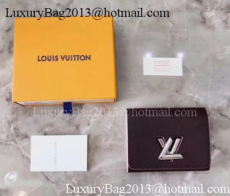 Louis Vuitton Epi Leather TWIST COMPACT WALLET M64414 Wine Louis Vuitton Epi Leather TWIST COMPACT WALLET M64414 Wine
