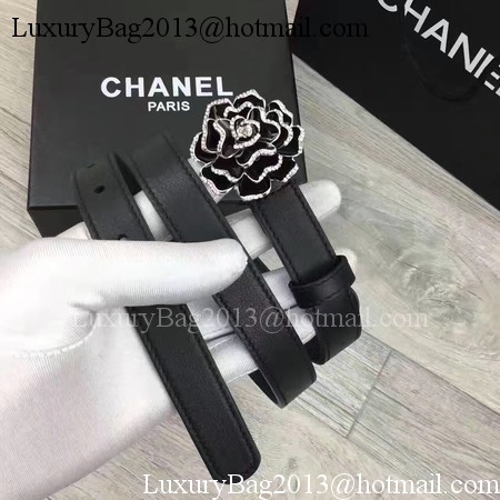 Chanel 20mm Leather Belt CH0801 Black Chanel 20mm Leather Belt CH0801 Black