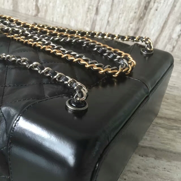 Chanel Sheepskin Leather Backpack 93825 Black Chanel Sheepskin Leather Backpack 93825 Black